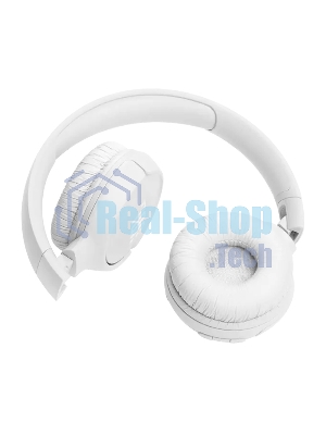 Беспроводные наушники JBL Tune 520BT белый, накладные, Bluetooth, быстрая зарядка, складная конструкция