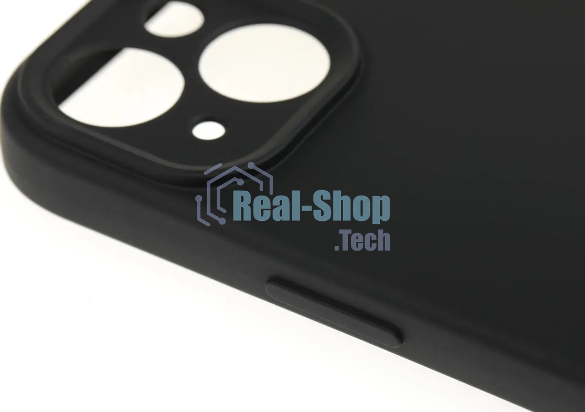 Чехол (клип-кейс) BoraSCO для Apple iPhone 15 Plus черный