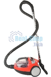 Пылесос Hyundai HYV-C3075 красный, 380/2000 Вт, уборка сухая, пылесборник контейнер 1.5 л