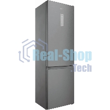 Холодильник Hotpoint HT 5200 MX нержавеющая сталь двухкамерный 247/78 л морозилка снизу, No Frost