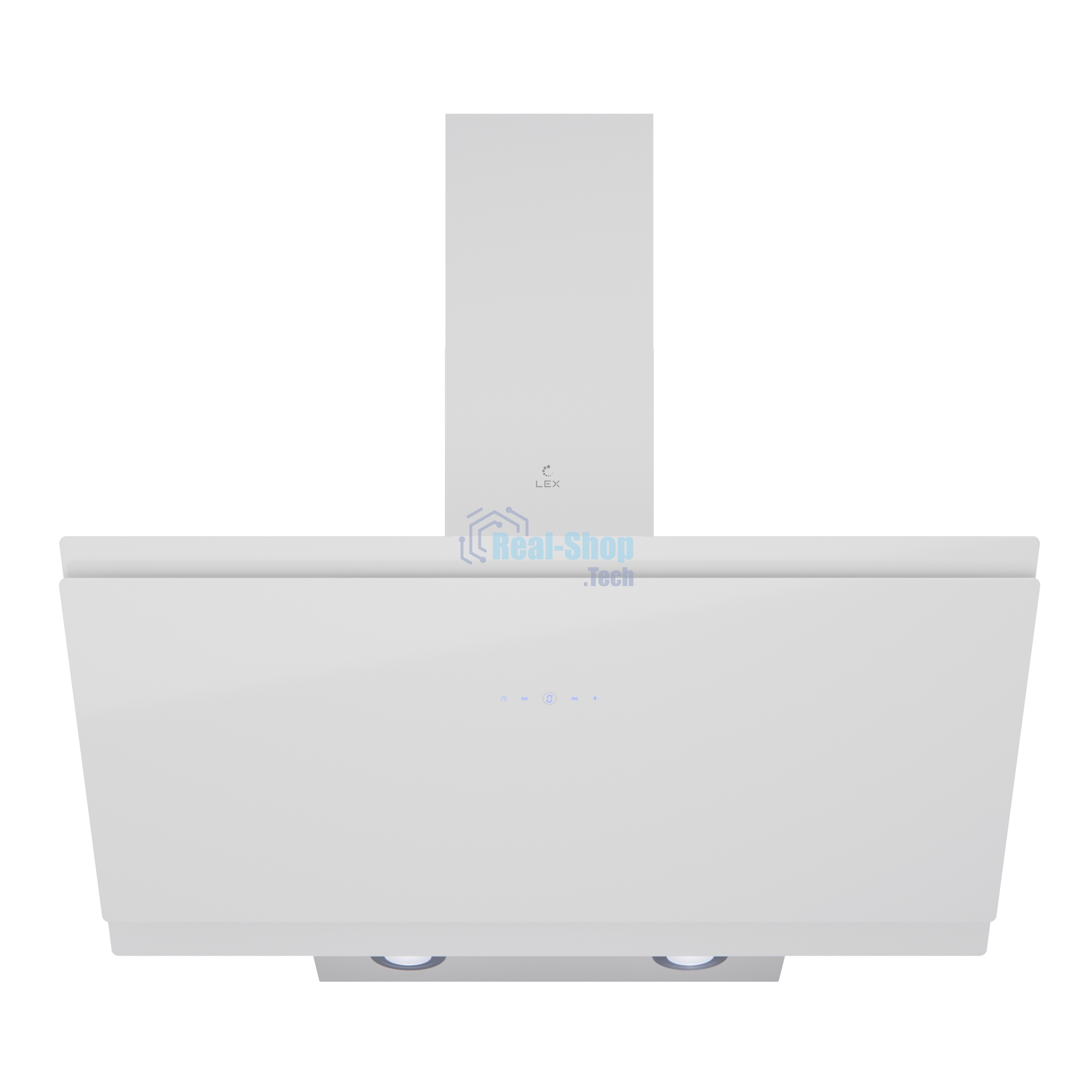 Вытяжка каминная LEX Furia 900 белая, 89.5 см, 1050 куб. м/ч, 50 дБ