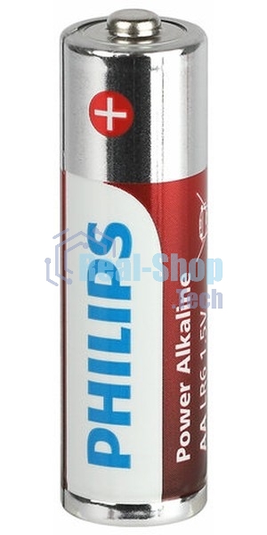 Элемент питания алкалиновый AA/LR6 1.5В Power (блист. 4шт) Philips Б0062746