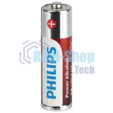 Элемент питания алкалиновый AA/LR6 1.5В Power (блист. 4шт) Philips Б0062746