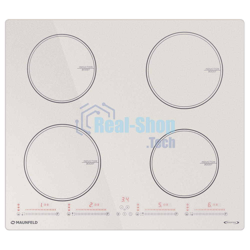 Индукционная варочная панель Maunfeld CVI594SBG Inverter бежевый