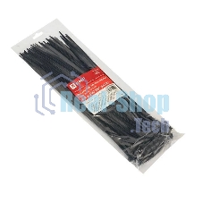 Хомут кабельный 4.8х300 нейл. черный (уп. 100шт) EKF plc-cb-4.8x300