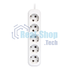Удлинитель Smartbuy, 5 гнезд 7 метров 16А/3,5 кВт с заземлением ПВС 3х1,0 (SBE-16-5-07-Z)