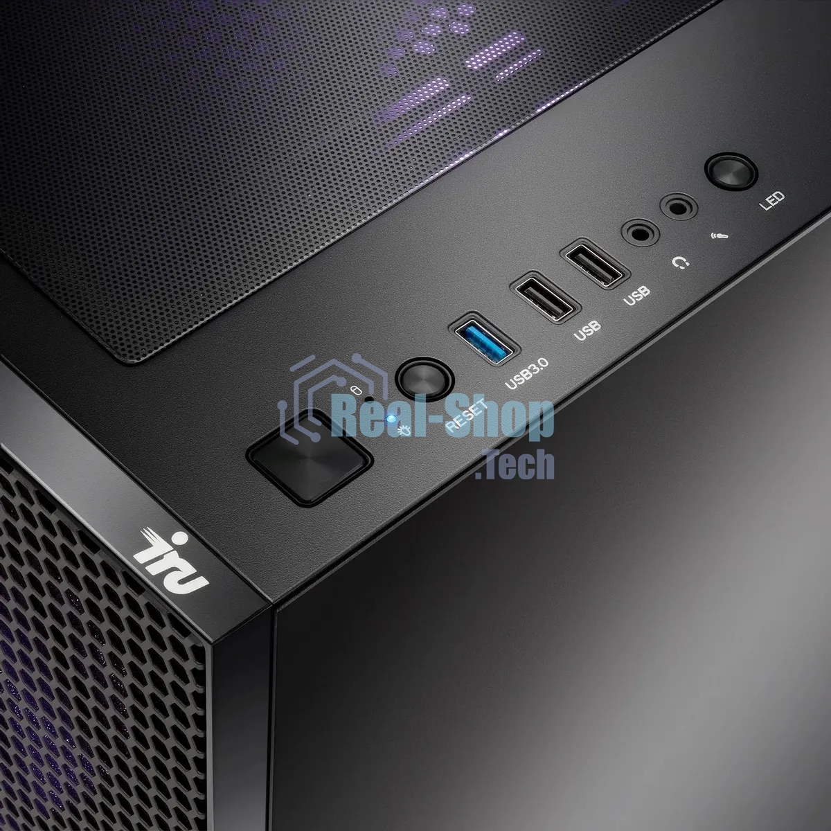 Компьютер IRU Tactio 510B7GP TWR i7 14700F (2.1) 64Gb SSD1Tb RTX5070Ti 16Gb FreeDOS GbitEth 750W черный (RUS) (2146249)