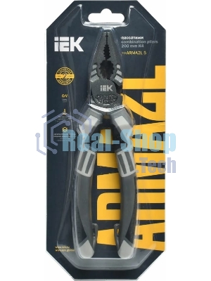 Пассатижи IEK K4 ARMA2L 5 (A2L5-PL10-K4-200) 200 мм