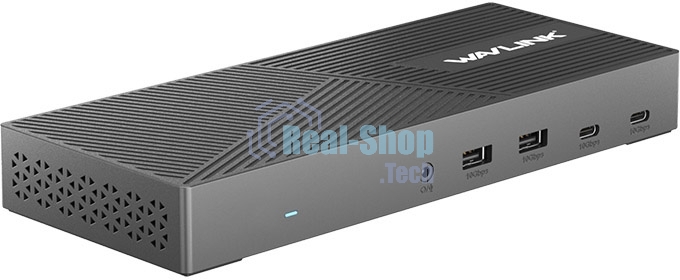 USB-концентратор WAVLINK USB-C Triple Display 4K@60Hz Universal /100W PowerDelivery Include 20V/8A Power Adapter/ 4xUSB3.0/3xUSB C/2xDP 4K 60HZ/3xHDMI 4K 60HZ/1xGigabit LAN/1xAudio In/Out