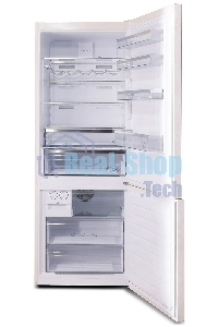 Холодильник Sharp SJ-492IHXJ42R бежевый двухкамерный 333/128 л морозилка снизу, No Frost