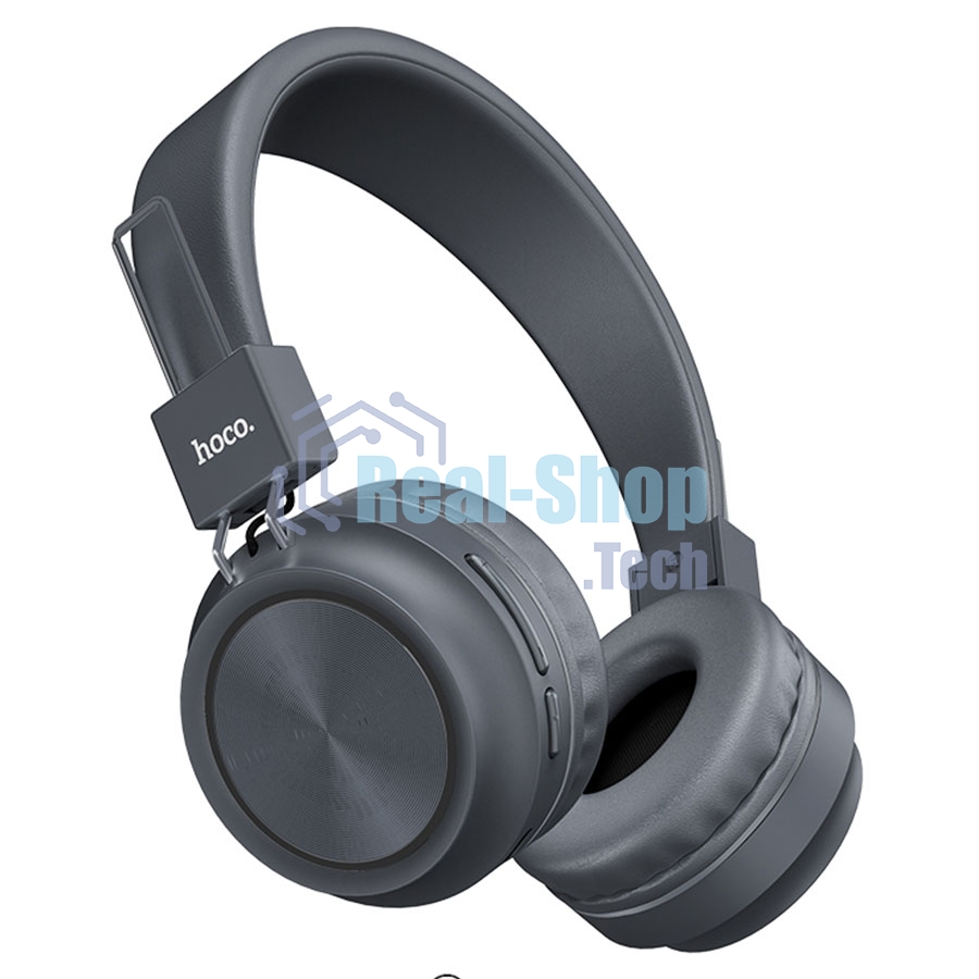 Гарнитура беспроводная полноразмерная HOCO W25, серый