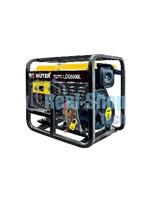 Электрогенератор дизельный Huter LDG 5000L, 3.3 кВт, 82 дБ, 68.7 кг