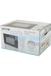 Микроволновая печь Gorenje MO20E1W белый, 20 л, 800 Вт, переключатели - поворотный механизм