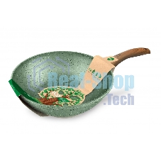 Сковорода вок 26 НЕВА МЕТАЛЛ ПОСУДА EW3126 ECO WAY н/р