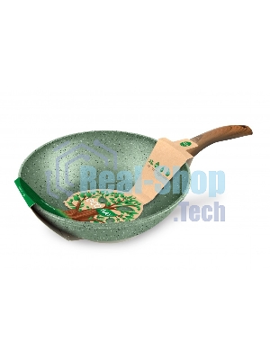 Сковорода вок 26 НЕВА МЕТАЛЛ ПОСУДА EW3126 ECO WAY н/р