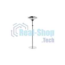 Обогреватель инфракрасный Ballu BIH-LT-3.0 серебристый, карбоновый, 3000 Вт, 20 м2