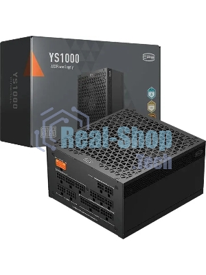 Блок питания PcCooler ATX 1000W P5-YS1000 -G1F Gen.5 80 PLUS gold (20+4pin) APFC 120мм fan 12xSATA Cab Manag RTL