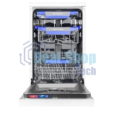 Посудомоечная машина MAUNFELD MWF45230W, белый, 45 см, 10 компл., 49 дБ, класс A++