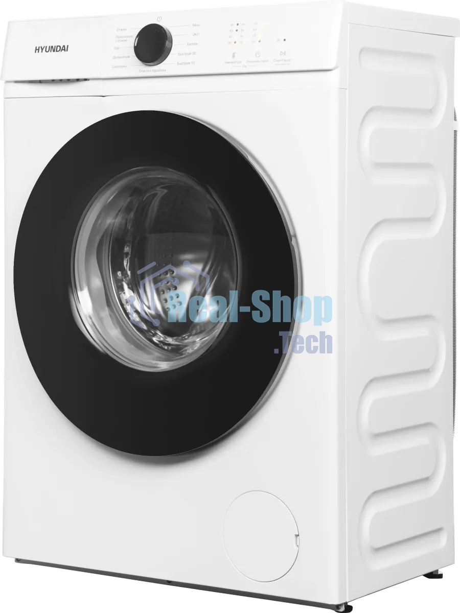 Стиральная машина Hyundai WME7212 белая, загрузка фронтальная 7кг, 1200 об/мин., класс: A