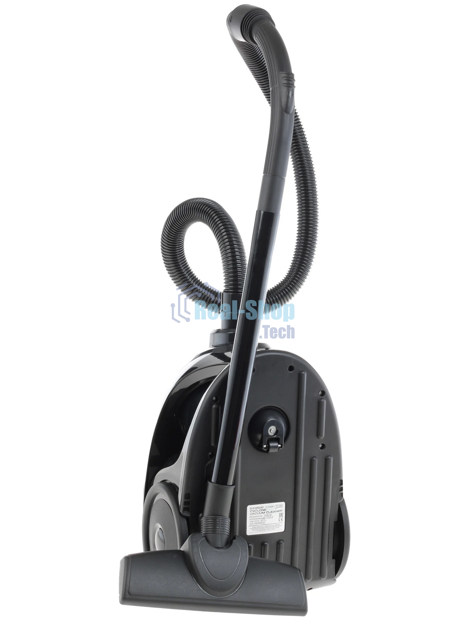 Пылесос Endever Skyclean VC-540 черный/серый, 400/2100 Вт, уборка сухая, пылесборник контейнер 4 л