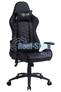 Кресло игровое Cactus CS-CHR-0099BL черный сиденье черный эко.кожа с подголов. крестовина металл пластик черный