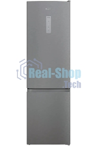 Холодильник Hotpoint HT 5200 MX нержавеющая сталь двухкамерный 247/78 л морозилка снизу, No Frost