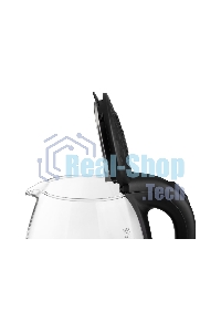 Чайник электрический Homestar HS-1053 1.2л. стекло, пластик, черный