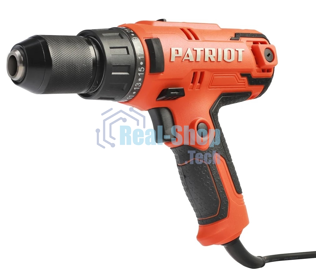 Дрель-шуруповерт сетевой Patriot FS 313, Сетевая, 300 Вт