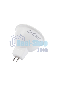 Лампа светодиодная GENERICA LL-MR16-10-230-65-GU5-G MR16 10 Вт софит 6500К GU5.3 230В