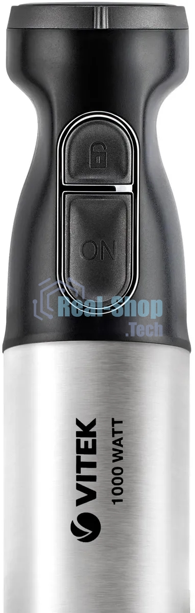 Блендер погружной Vitek VT-8545 1000 Вт, черный/серебристый