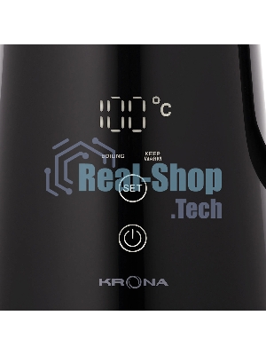 Чайник электрический Krona Digitaler черный