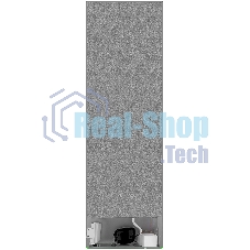 Холодильник DeLonghi DCS 19NFI IS DAMIANO серый двухкамерный 230/100л морозилка снизу, No Frost