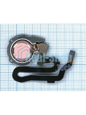Кнопка HOME в сборе с механизмом и шлейфом для Huawei Honor 8, розовая