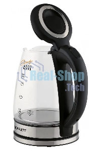 Чайник электрический Scarlett SC-EK27G36 1.8л. 1800Вт черный (корпус: стекло)