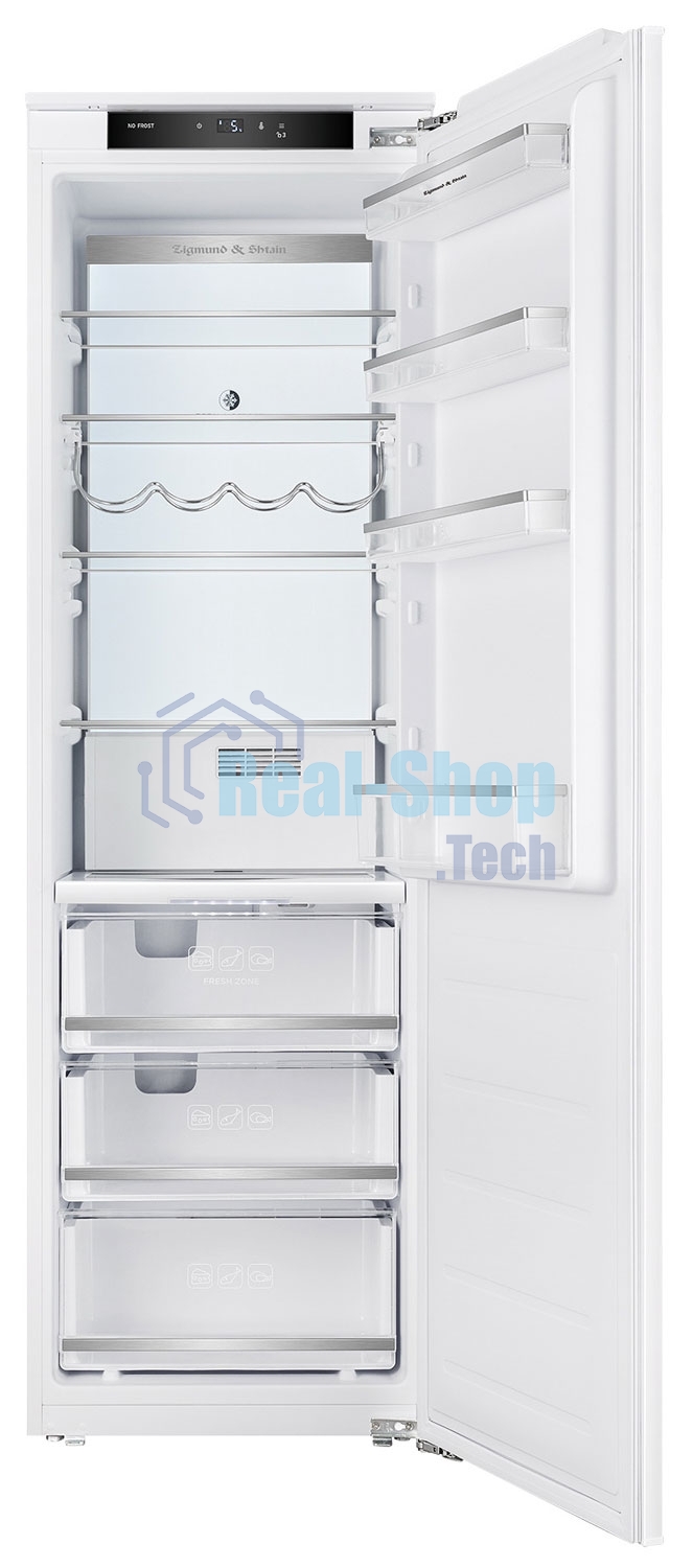 Холодильник Zigmund & Shtain BR 06 X белый однокамерный 280л, No Frost