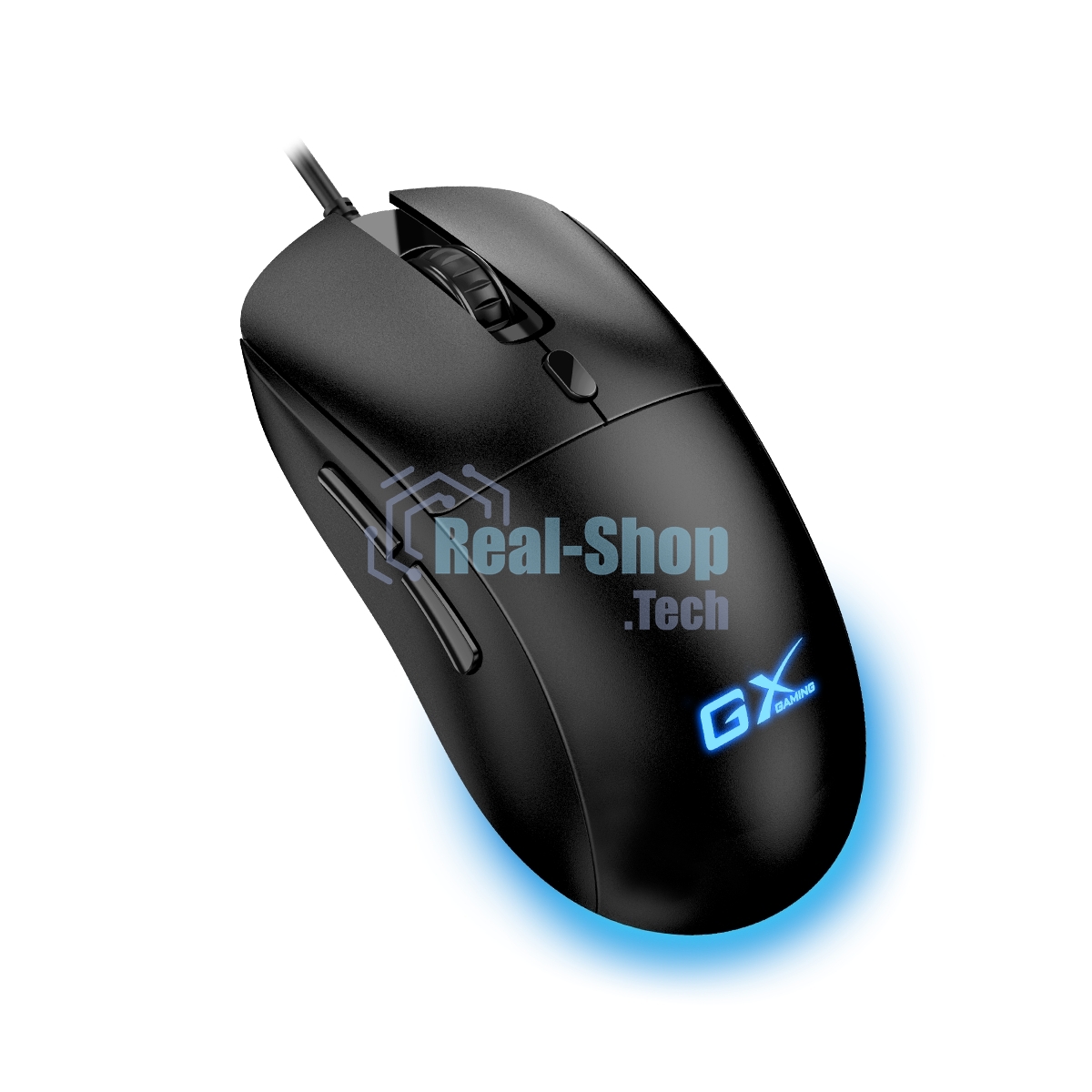 Мышь проводная Genius Scorpion M500 черный, 3200 dpi, USB, кнопки - 6