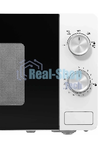 Микроволновая печь Gorenje MO20E1W белый, 20 л, 800 Вт, переключатели - поворотный механизм