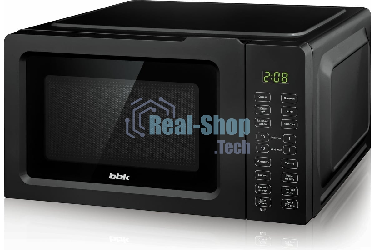 Микроволновая печь BBK 17MWS-786S/B черный 17л 700 Вт кнопки