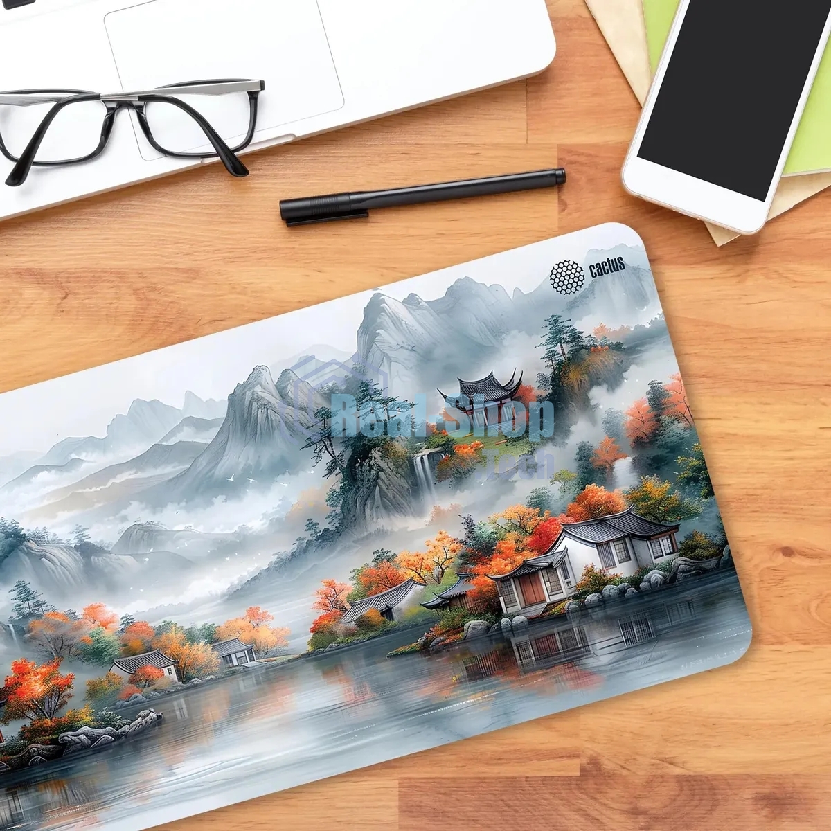 Коврик для мыши Cactus Beautiful nature 900x400x4мм (CS-MP-JAC01XXL)