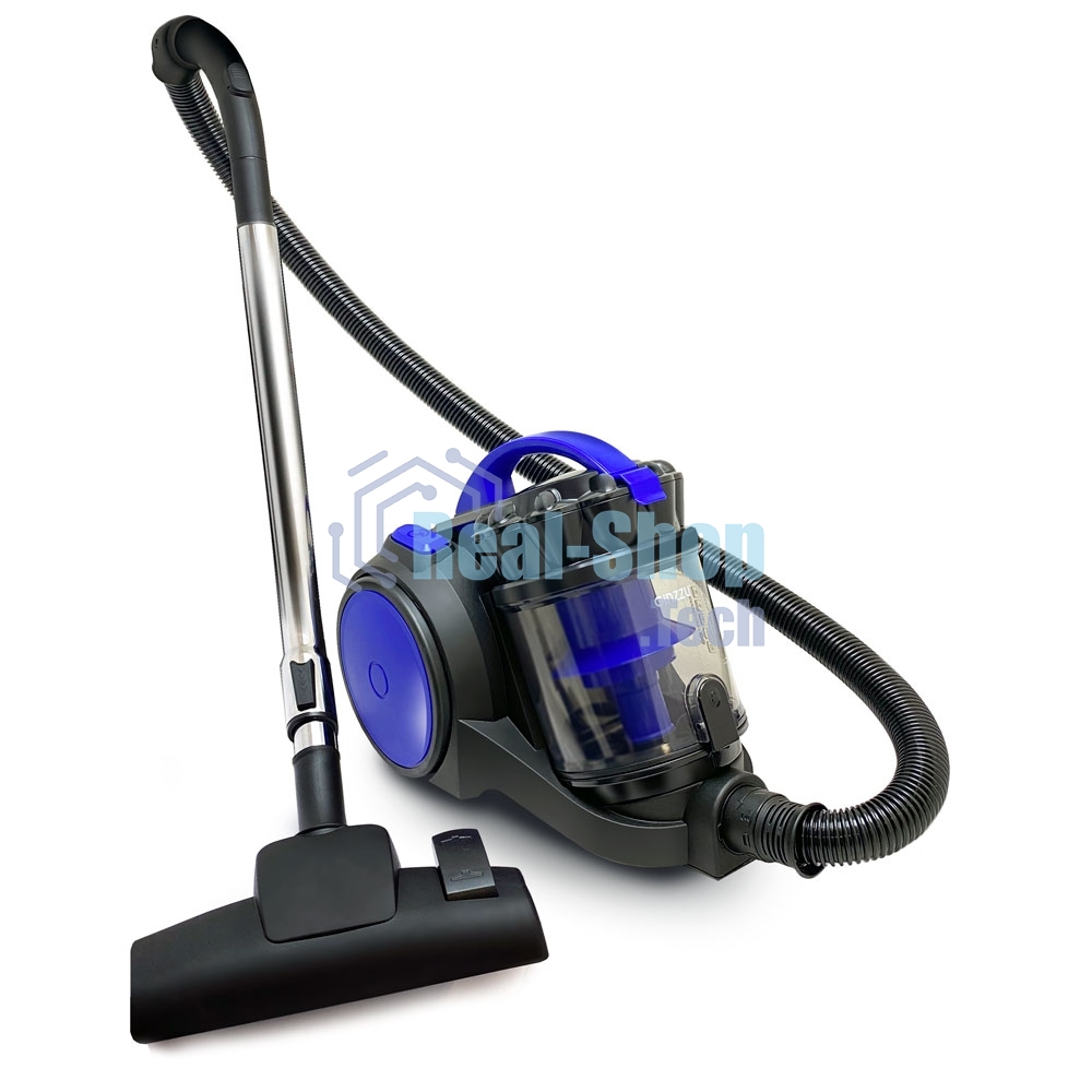 Пылесос VS435 циклонный черный/синий