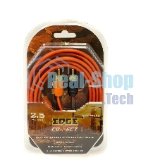 Кабель EDGE EDC-RT202 межблочный медный 2RCA-2RCA - 2.5м