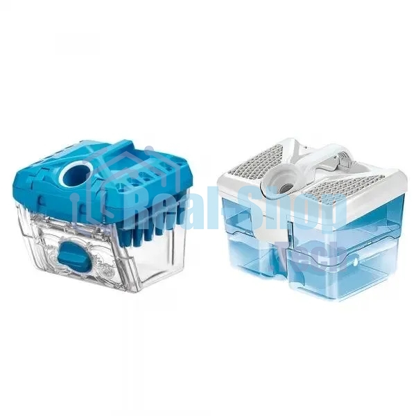 Пылесос Thomas DryBOX+AquaBOX Parkett белый/синий, 325/1700 Вт, уборка сухая/сбор жидкости, пылесборник контейнер 2.6 л