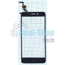 Сенсорное стекло (тачскрин) для Lenovo K6, черное