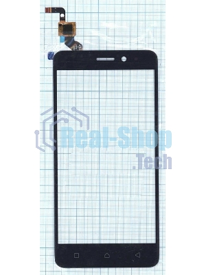 Сенсорное стекло (тачскрин) для Lenovo K6, черное
