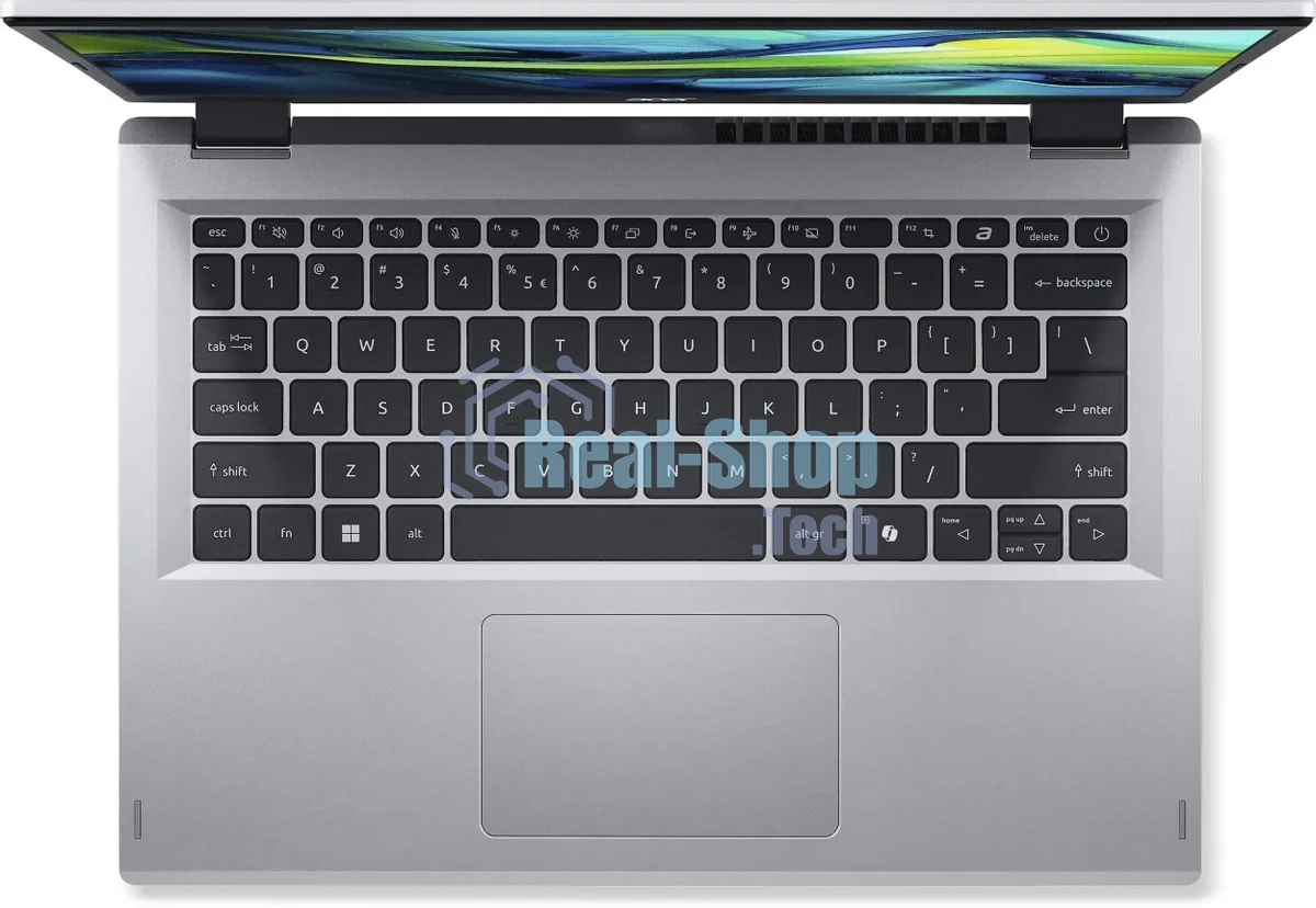 Ноутбук Acer Aspire Go 14 AG14-21P Ryzen 3 7320U 8Gb SSD 256Gb AMD Radeon Graphics 14 WUXGA IPS Cam 50Вт*ч No OS Серебристый AG14-21P-R4XC NX.KXDCD.008