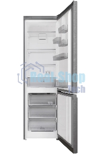 Холодильник Hotpoint HT 5200 MX нержавеющая сталь двухкамерный 247/78 л морозилка снизу, No Frost