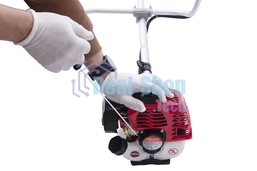 Триммер бензиновый Sturm! BT9526 850Вт 1.16л.с. неразбор.штан. реж.эл.:леска/нож упак.:1шт.