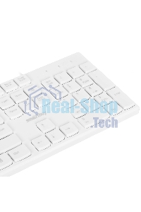 Клавиатура проводная мультимедийная Smartbuy ONE 238 USB белая (SBK-238U-W)/20