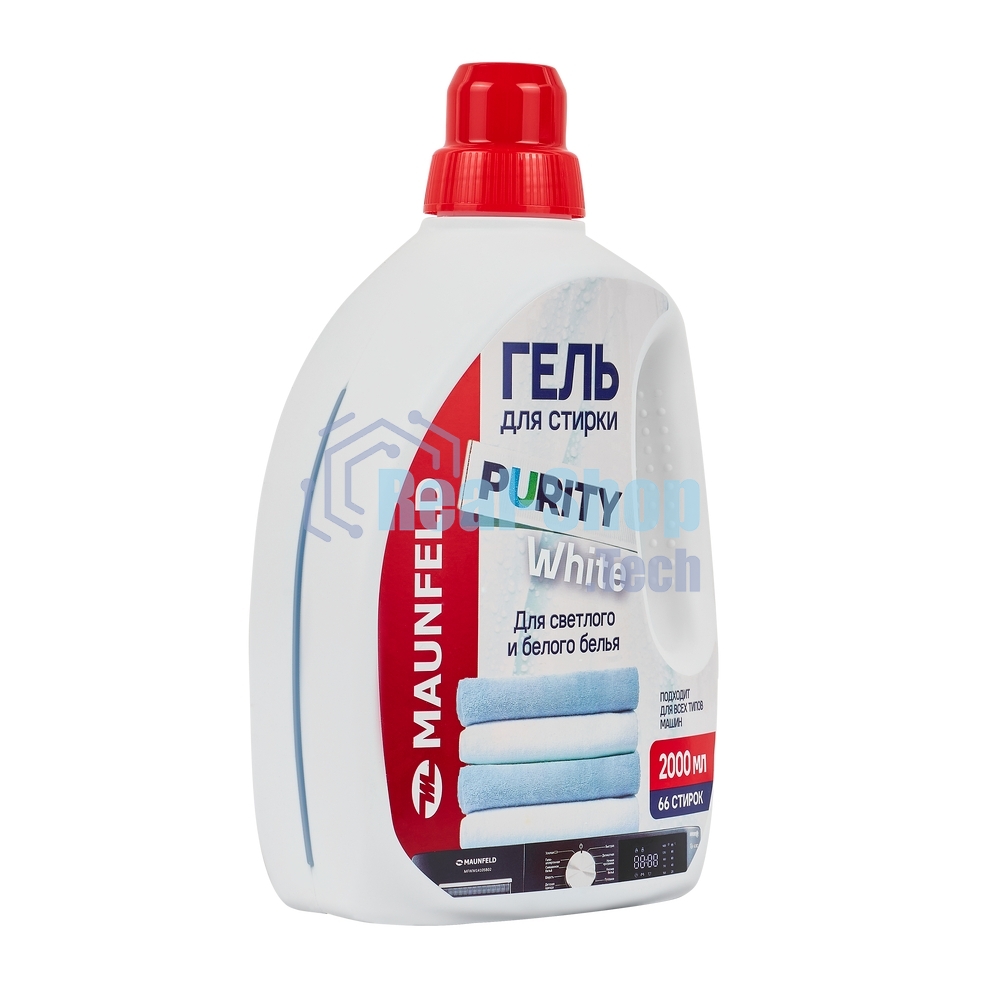 Гель для стирки Maunfeld Purity белый 2000 мл MWL2000PW