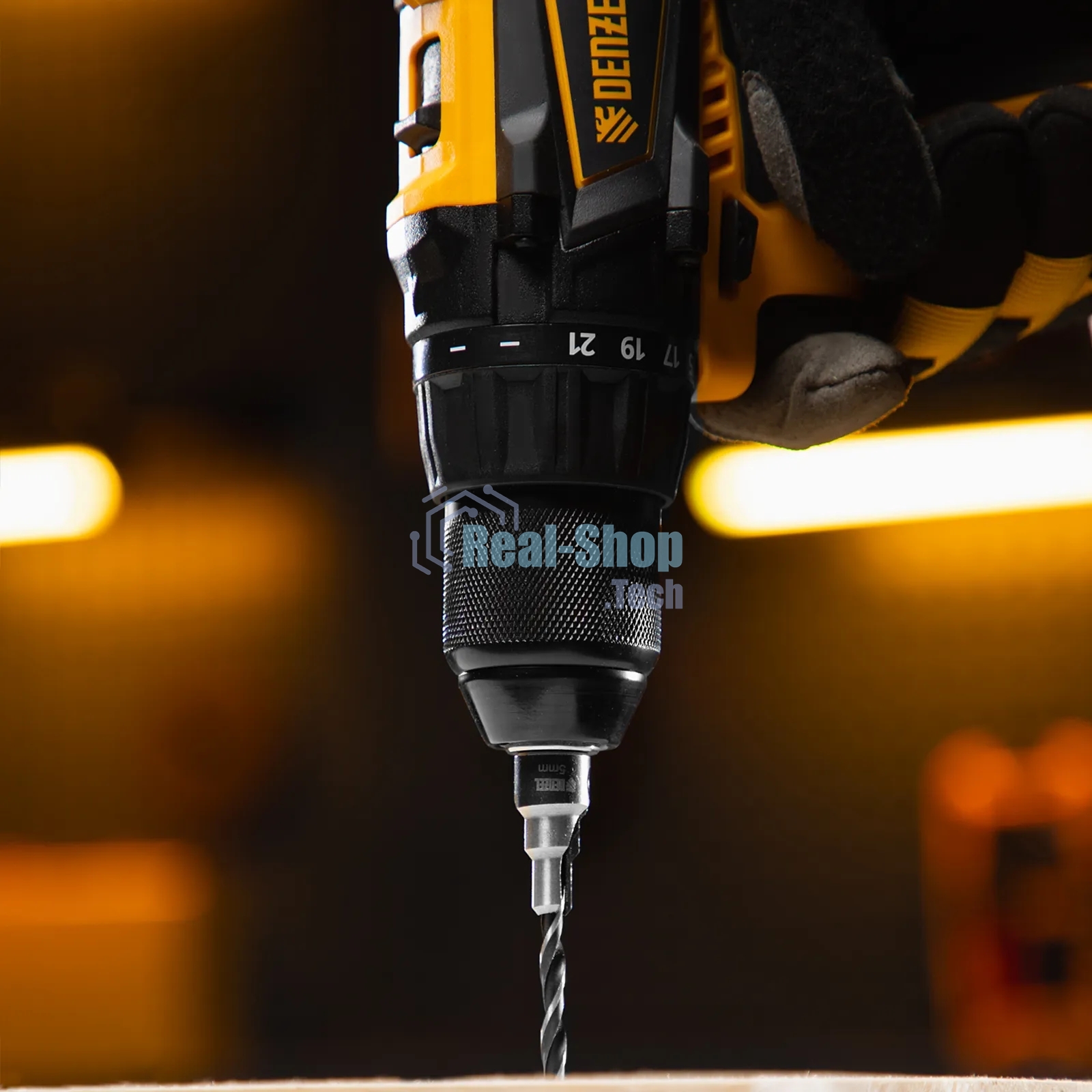 Набор сверл под конфирмат Denzel 3-5 мм, 4 шт